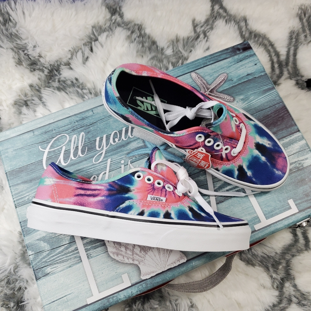 Vans authentic tie dye multi color true 👍